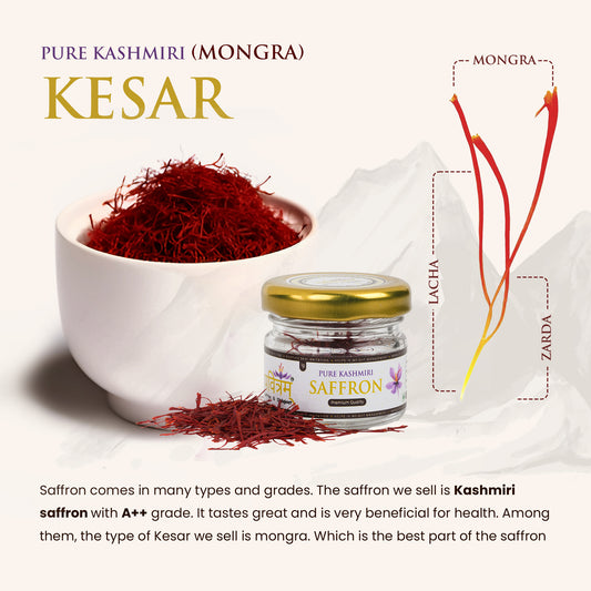 Kashmiri Mongra Saffron Grade "A"