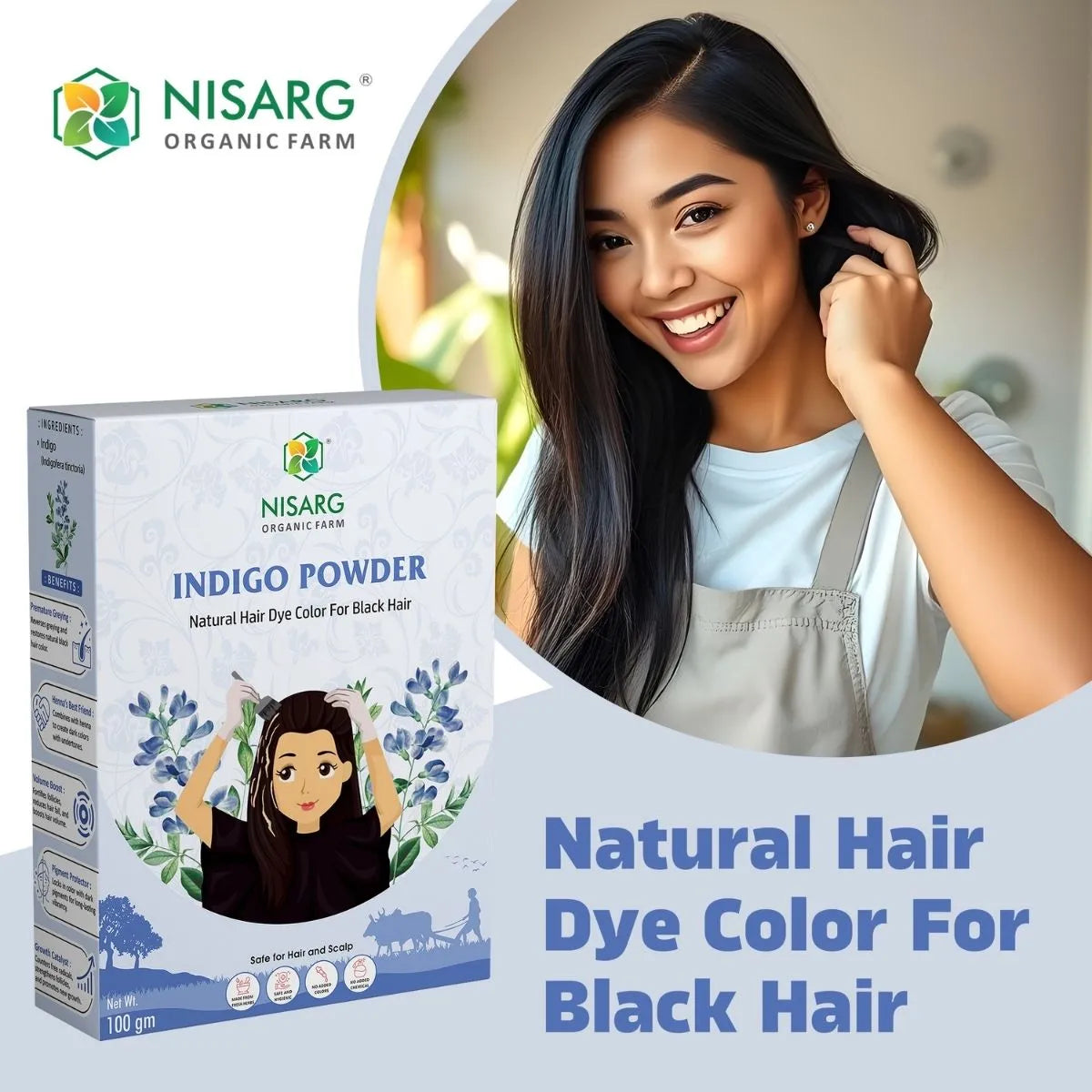 Natural Indigo Leaf Powder