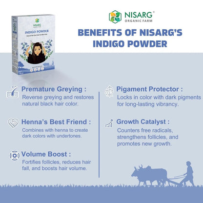 Natural Indigo Leaf Powder
