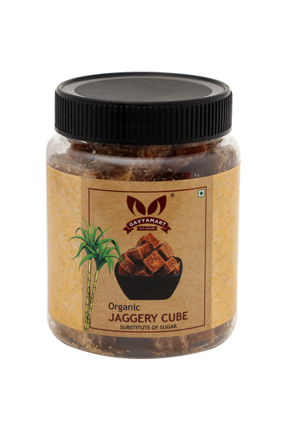 Gavyamart Organic Pure Chemical Free Gur Jaggery Cube