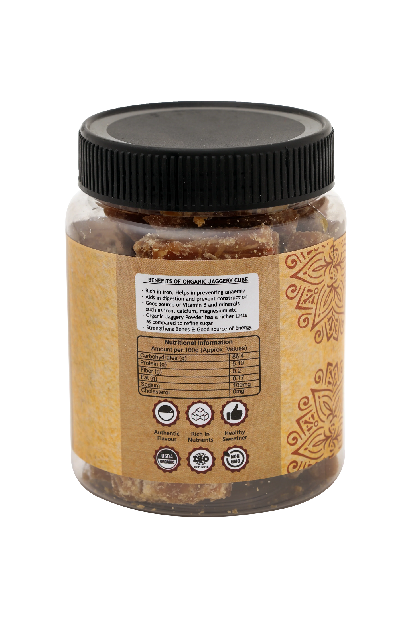 Gavyamart Organic Pure Chemical Free Gur Jaggery Cube