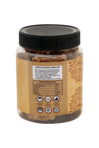 Gavyamart Organic Pure Chemical Free Gur Jaggery Cube