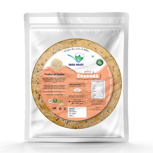 Organic Gluten Free Jowar Khakhra