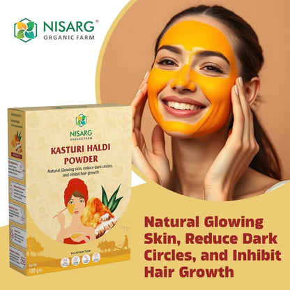 Organic Kasturi Haldi Powder