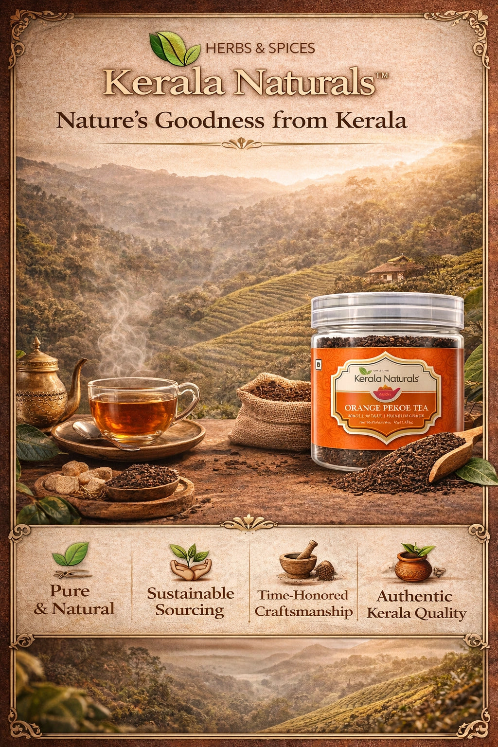 Kerala Naturals Orange Pekoe Tea 40g