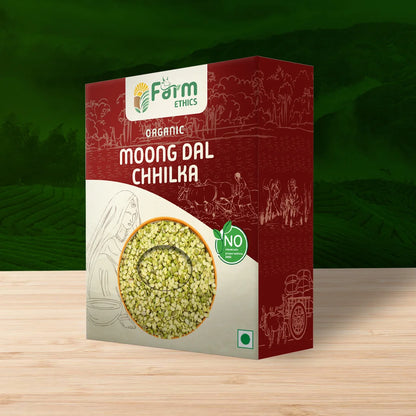 Organic Moong dal chilka