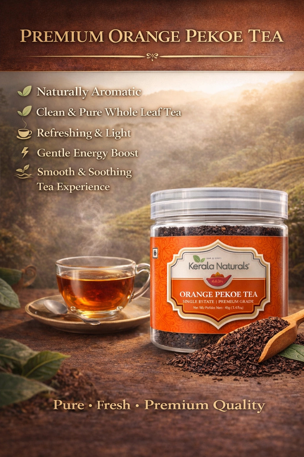 Kerala Naturals Orange Pekoe Tea 40g