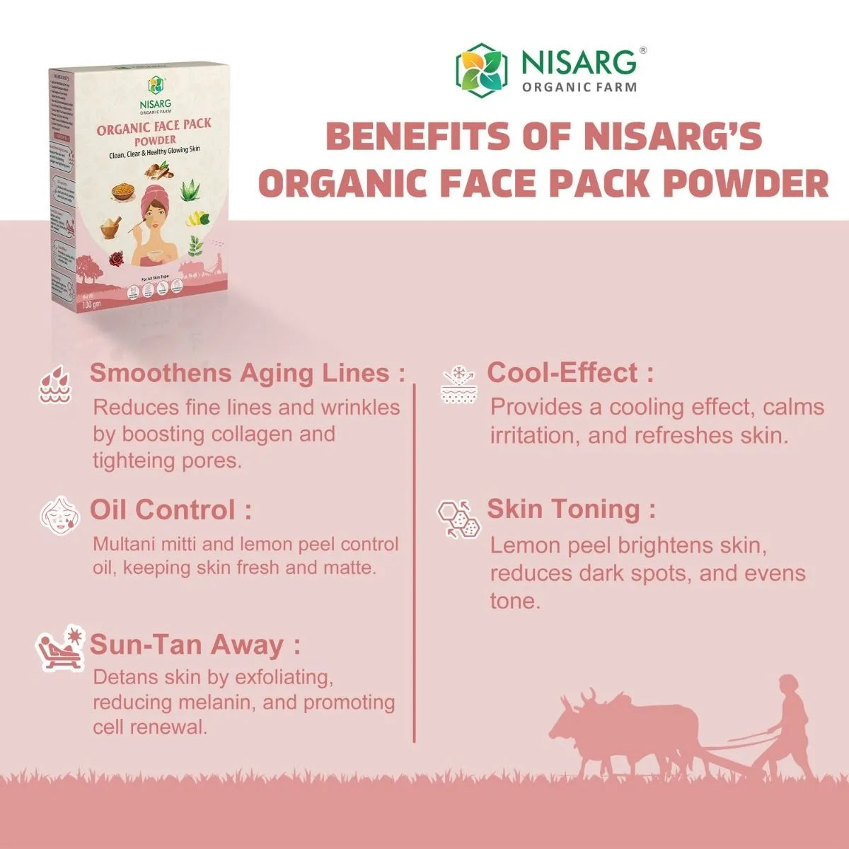 Organic Face Pack Powder