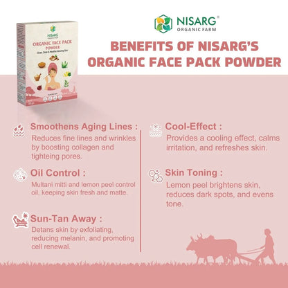 Organic Face Pack Powder