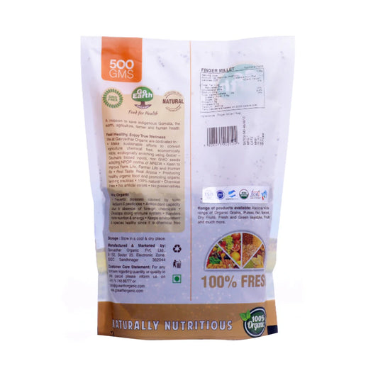 Organic Finger Millet Whole 500 GM