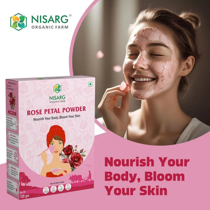 Red Rose Petals Powder