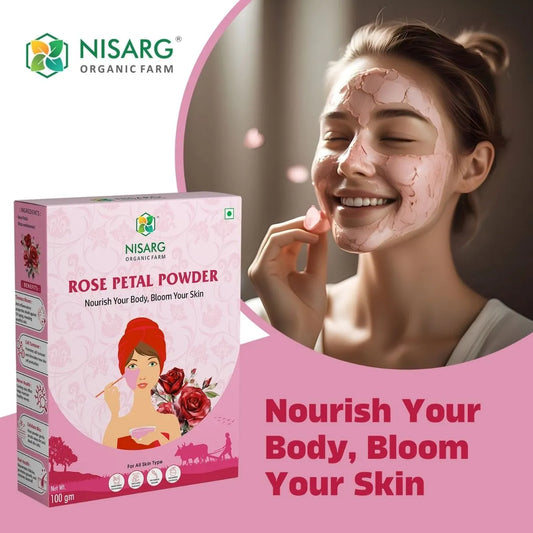 Red Rose Petals Powder