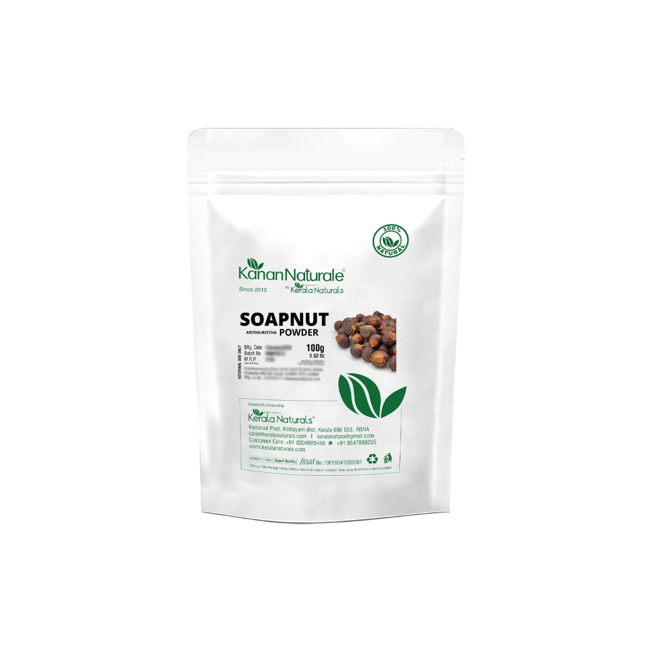 ARITHA POWDER (SOAPNUT POWDER)
