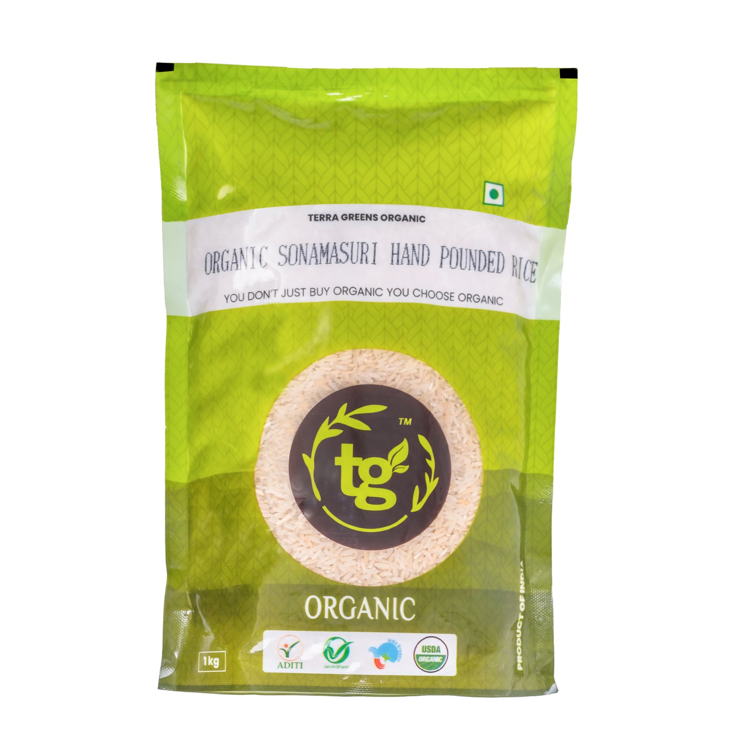 SONAMASURI HAND POUNDED RICE