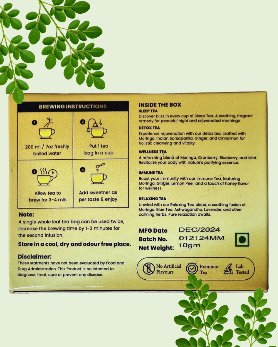 Moringa Herbal Tea