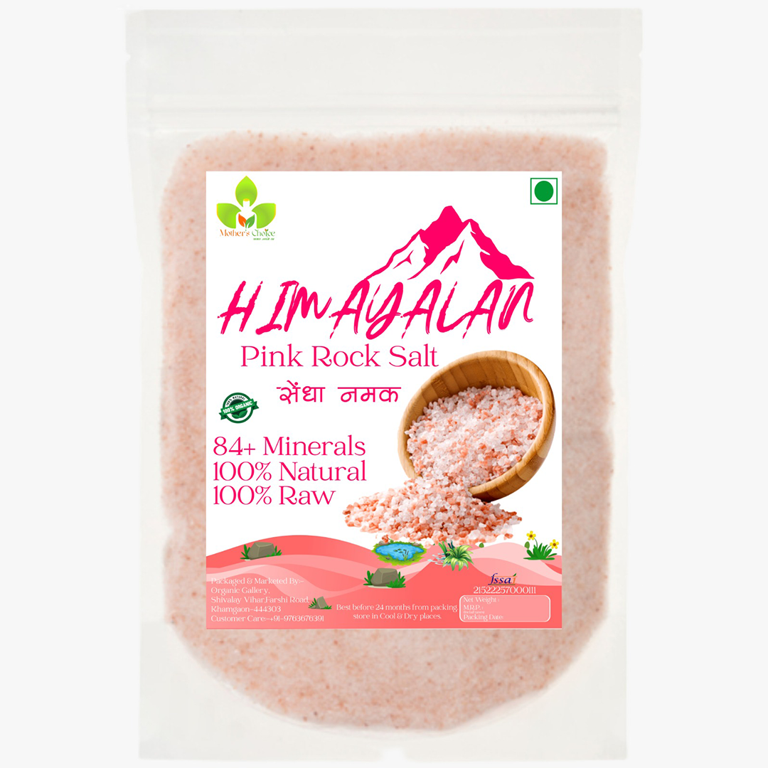 Organic Pink Rock Salt 1kg