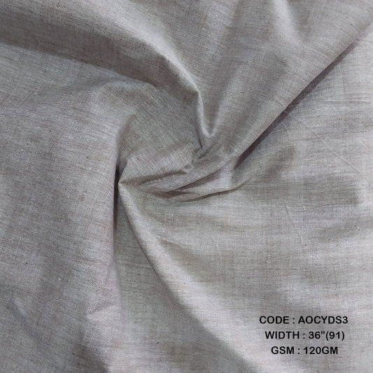 HERBAL YARN DYED SLUB BRIGHT MAUVE  ( 120 GSM AOCYDS3 )