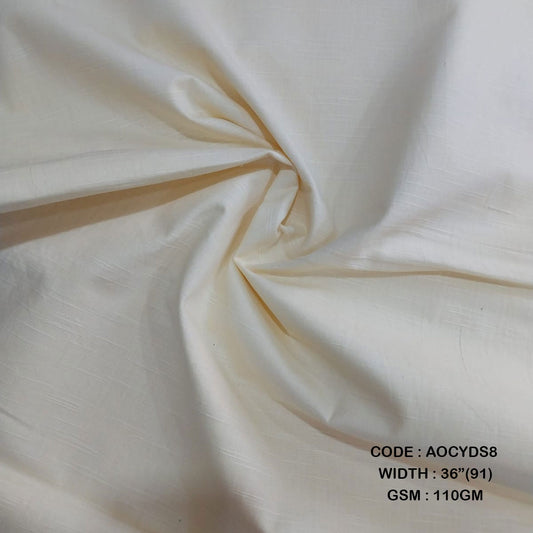 HERBAL YARN DYED SLUB BRIGHT YELLOW ( 110 GSM AOCYDS8 )