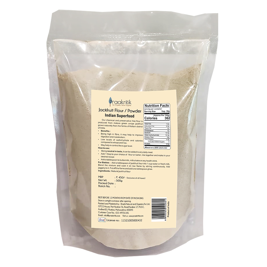 Organic Jackfruit Flour 500 g