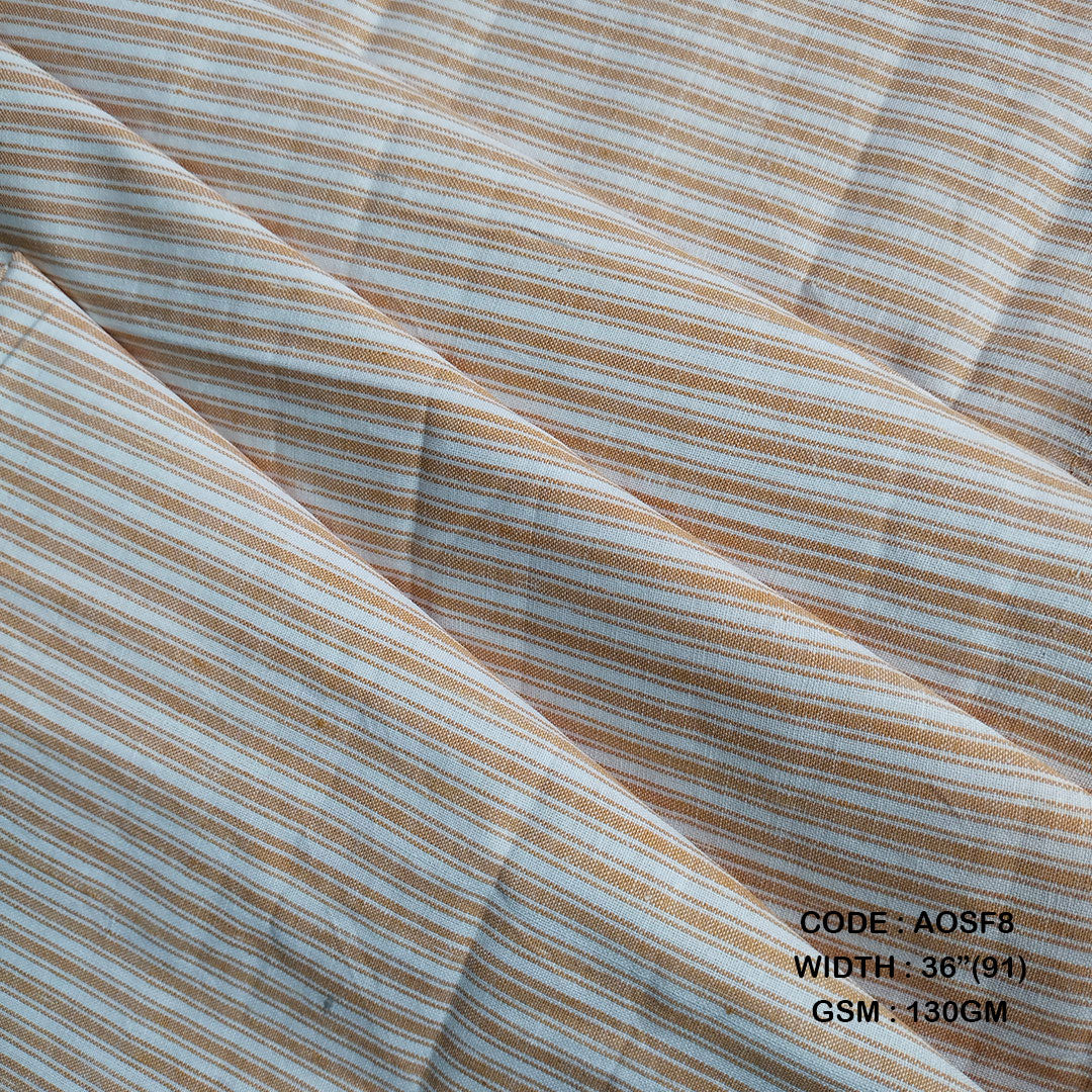 NATURAL & ORGANIC STRIPES FABRICS