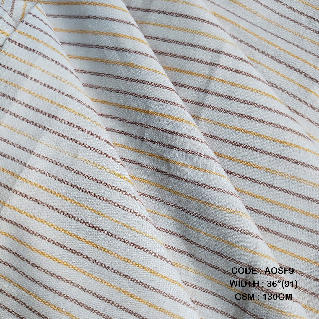 NATURAL & ORGANIC STRIPES FABRICS