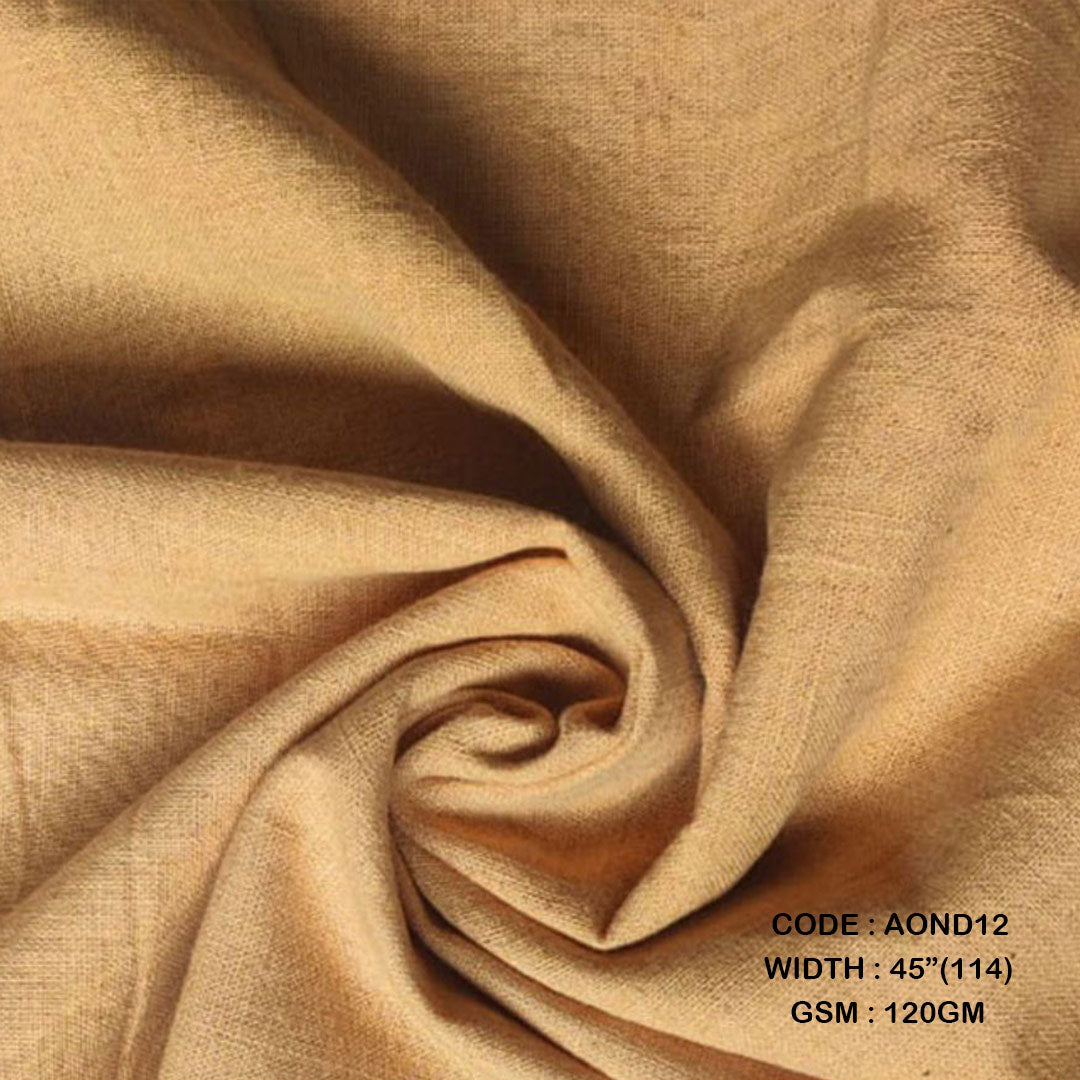 ORGANIC COTTON NATURAL DYED HANDLOOM FABRICS