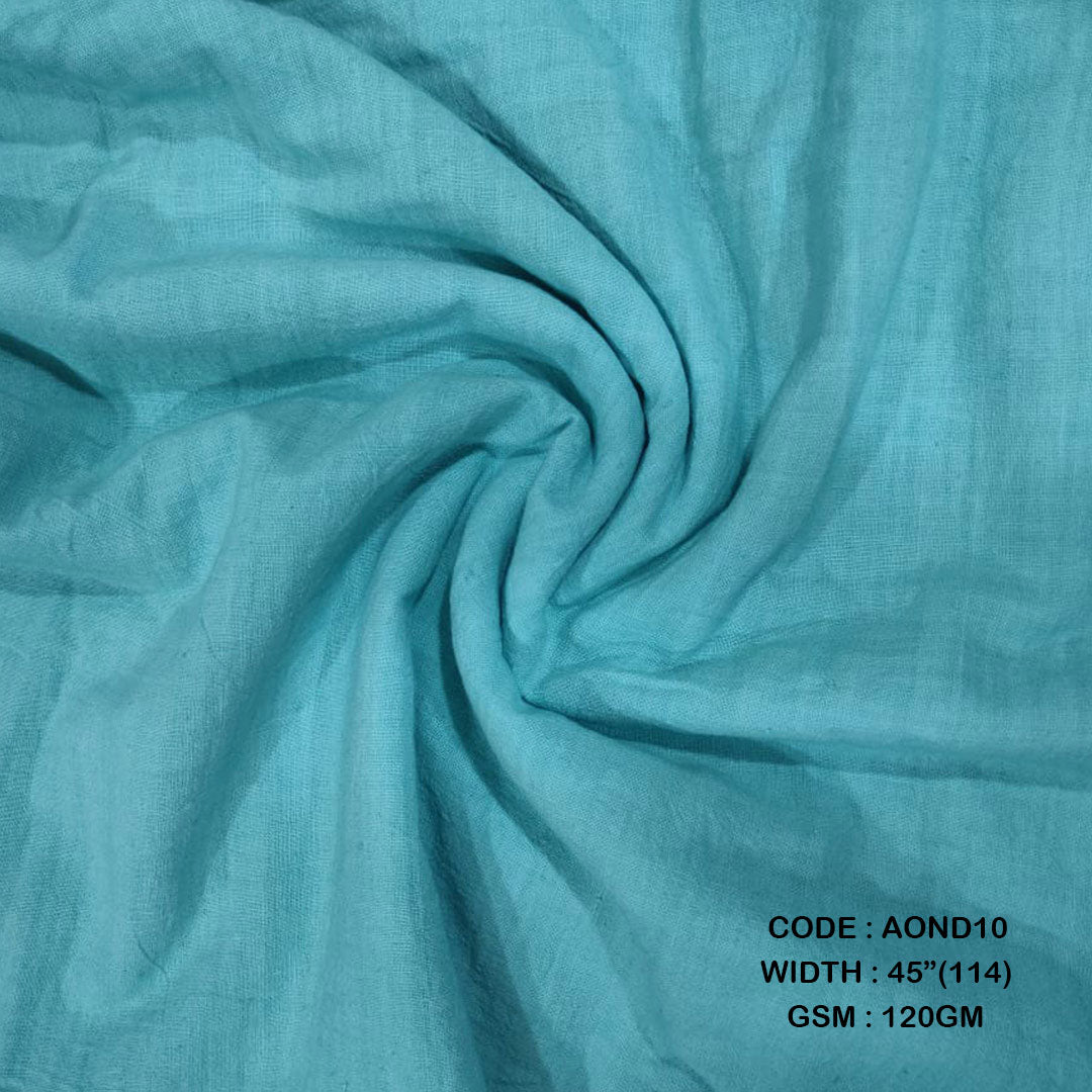 ORGANIC COTTON NATURAL DYED HANDLOOM FABRICS