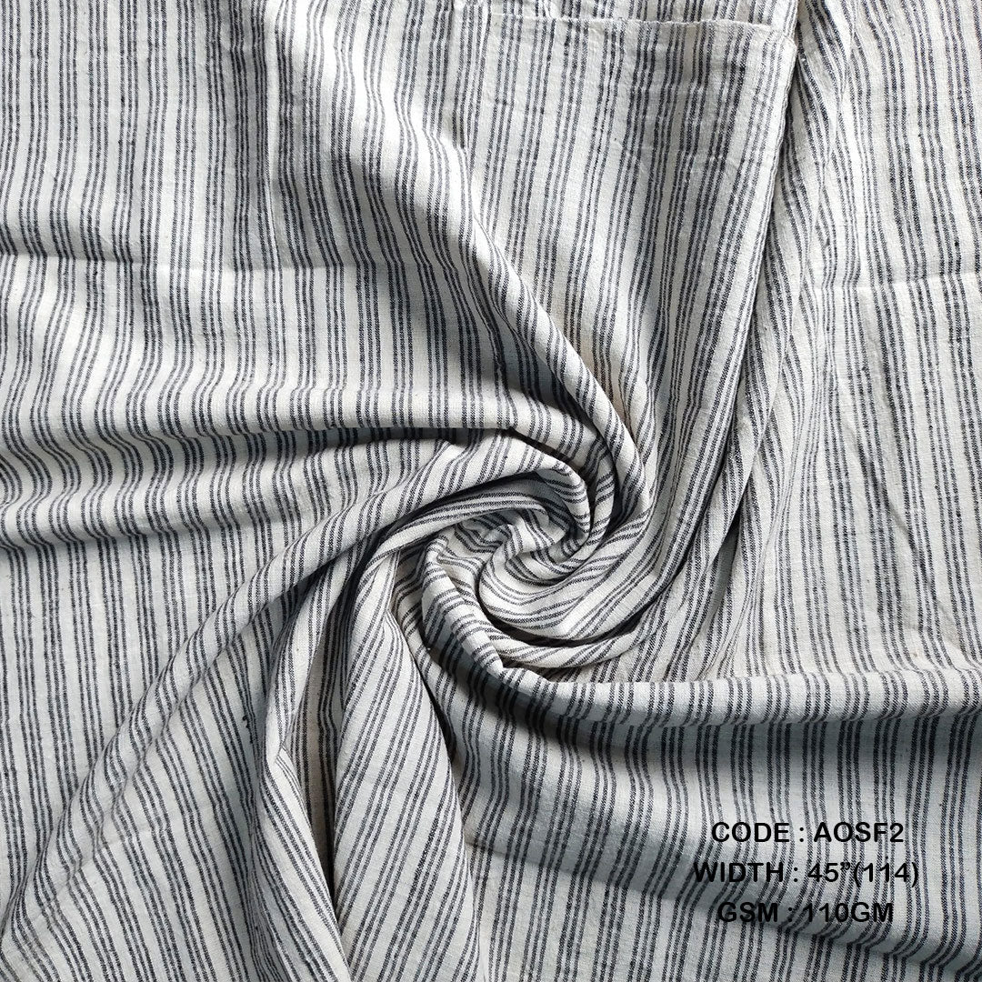 NATURAL & ORGANIC STRIPES FABRICS