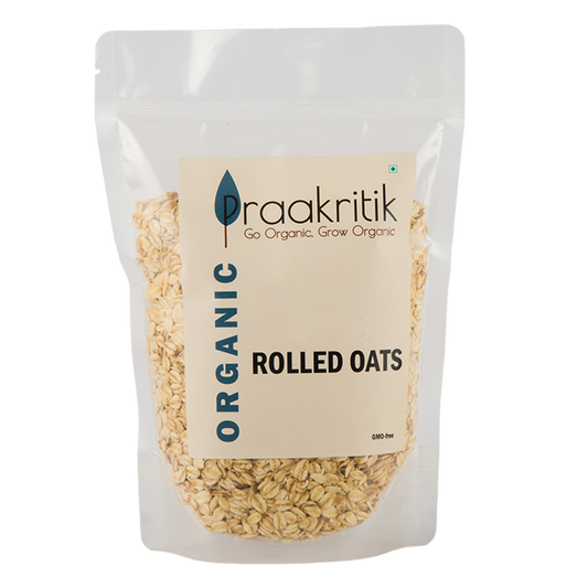 Organic Rolled Oats 500 GM