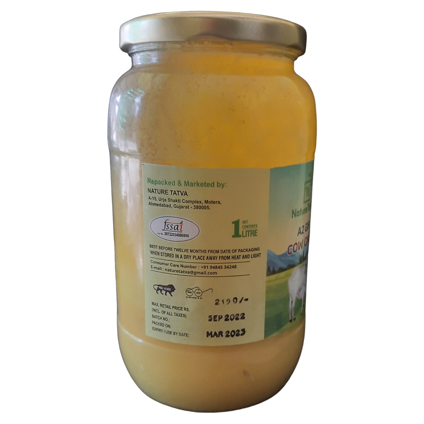 Organic A2 Gir Cow Ghee