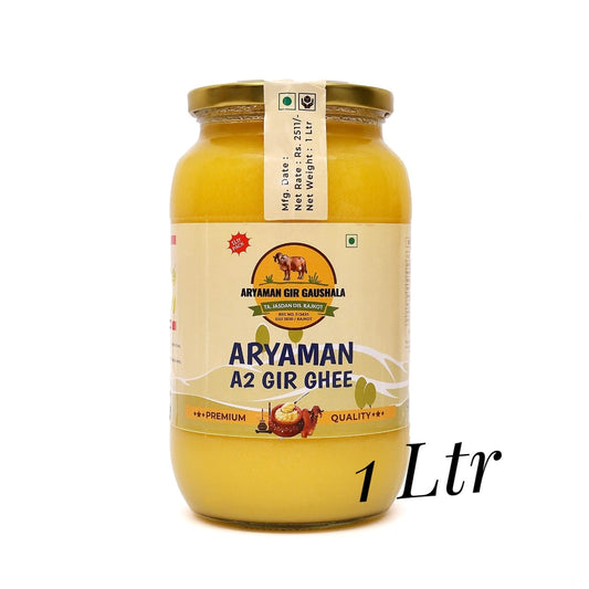 Organic A2 Gir Cow Ghee - 1 Ltr