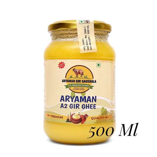 Organic A2 Gir Cow Ghee - 500 ML