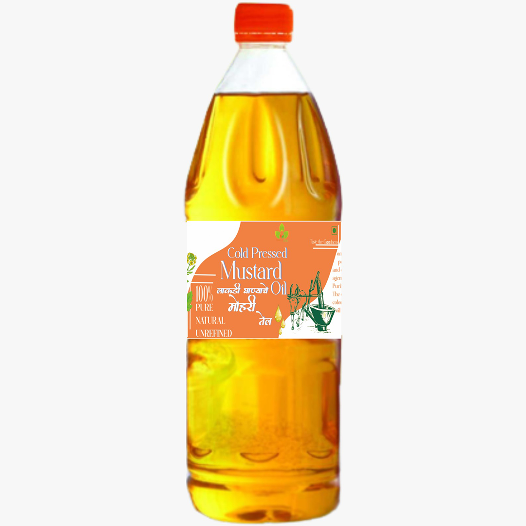 Organic Cold Pressed Mustard Oil 1 Ltr