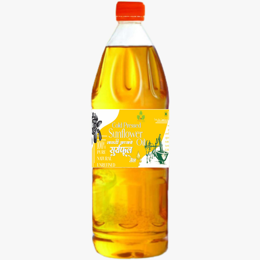 Organic Cold Pressed Sunflower Oil