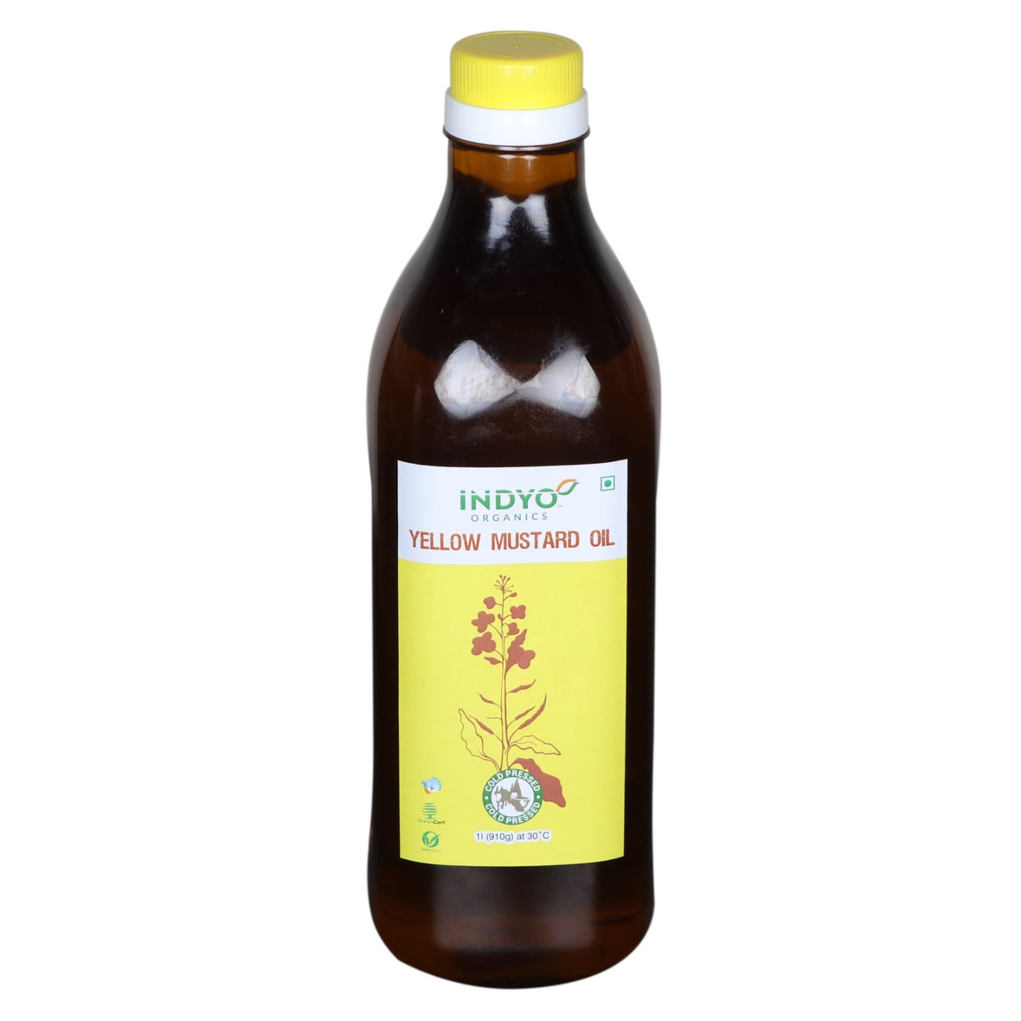 Organic Yellow Mustard Seeds Oil 1000 ml